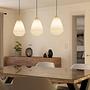 3-light pendant lamp Caprarola Satin glass 0