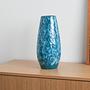 Keramikvase Blau 1