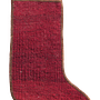 Christmas stocking wool multicolored 41x56cm 0