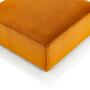 Dane Polsterhocker Velour Matt Amber 1