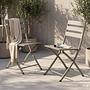 Folding chair Kovo set of 2 steel sage 0