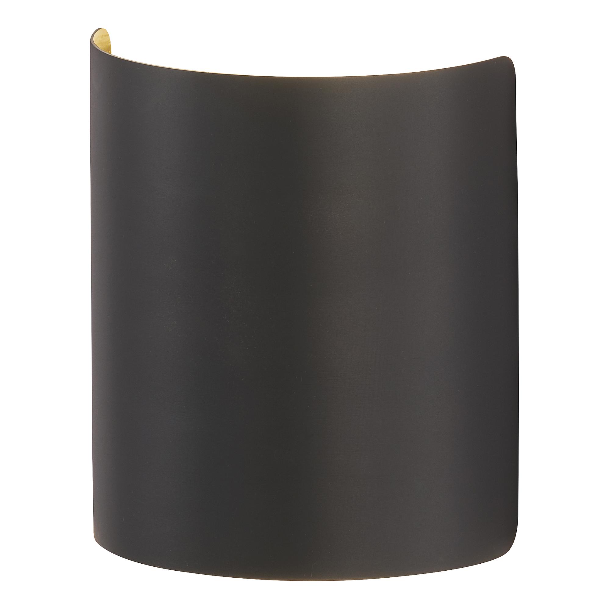 LED wall lamp Halv Black 3