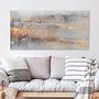 Nebel Leinwandbild Canvas Fichte Mehrfarbig 120x60cm 2