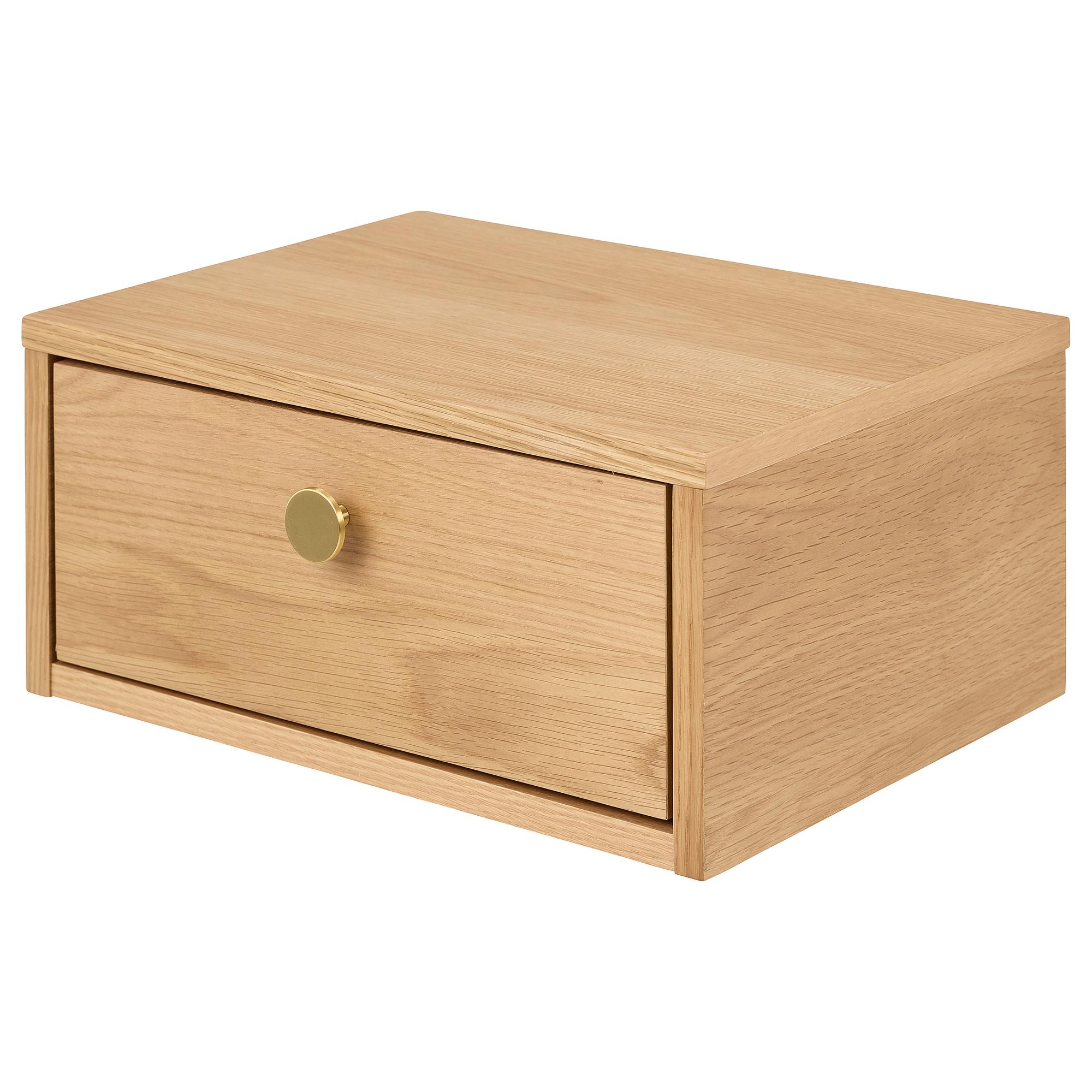 Floating Nightstand Parlu Oak 1