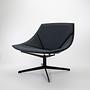 Space Chair Metall Schwarz Dunkelgrau 0