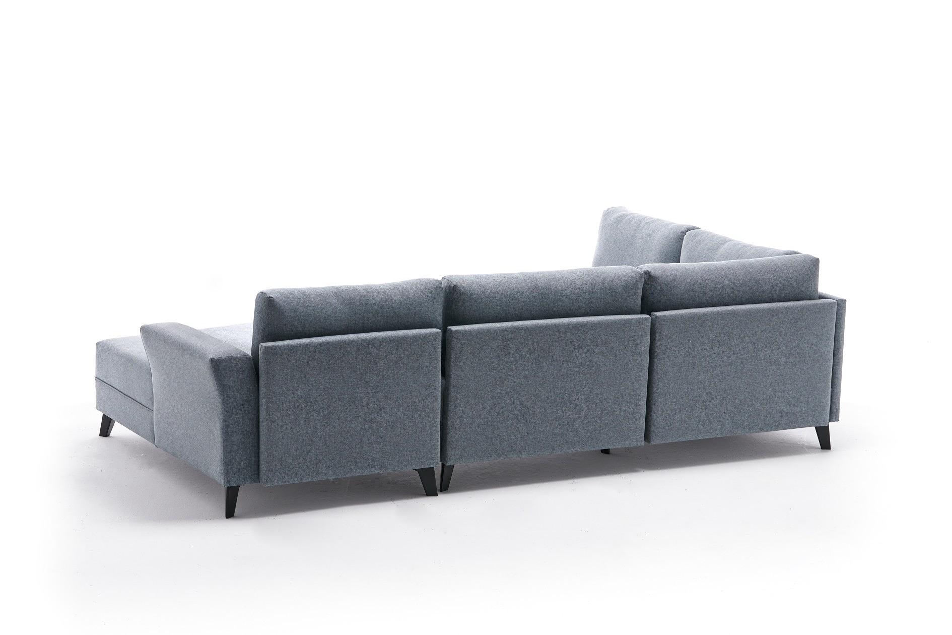 Eris Schlafsofa 4-Sitzer Blau 8