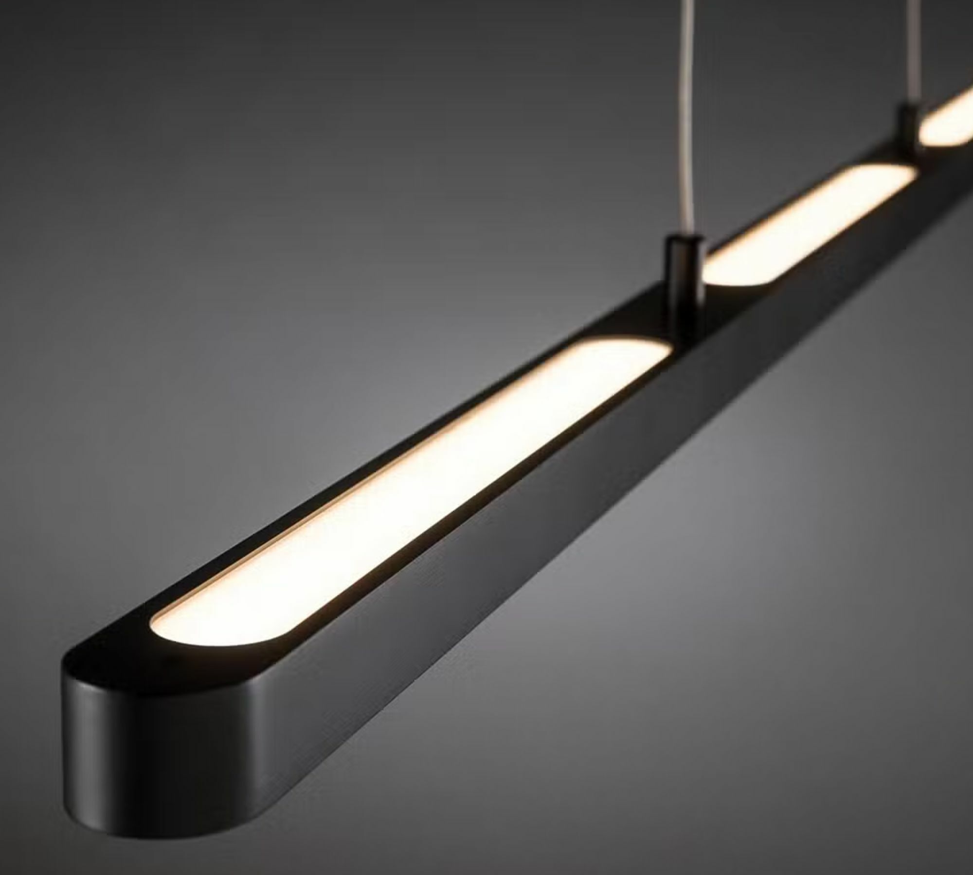 Pendelleuchte 1-flammig Metall Schwarz 2