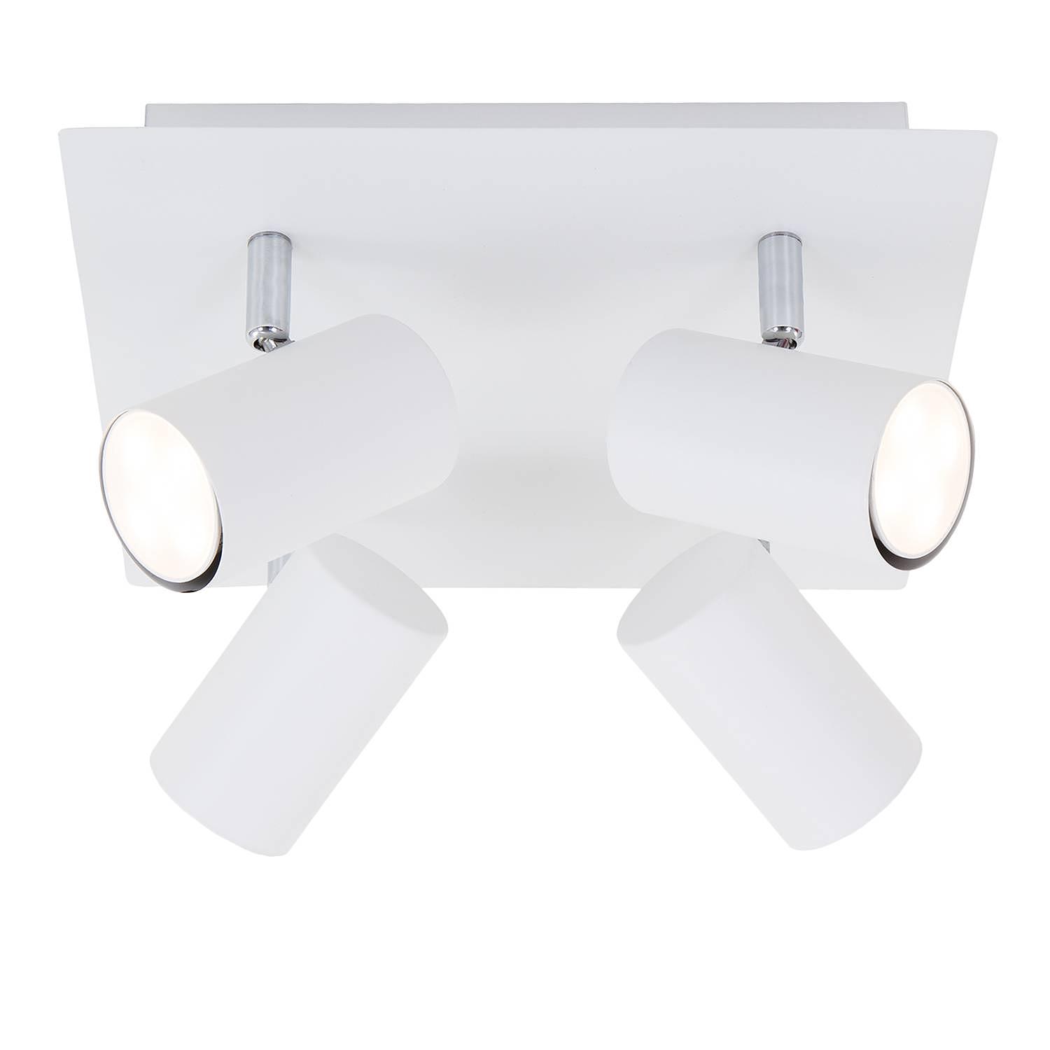 Ceiling Light Run 4-Light Iron White 1