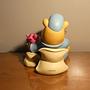  Figur Winnie Puuh & Ferkel Kunstharz Keramik 2000er Jahre 3