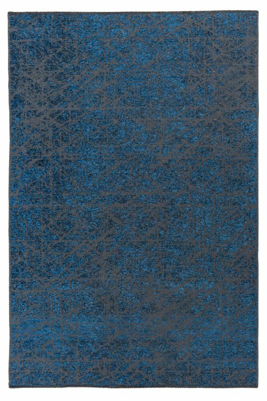 Amalfi Teppich Baumwolle Recycelt Blau 150 x 230 cm 0