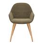 Senteo Armlehnenstuhl 2er-Set Olivgrün 1