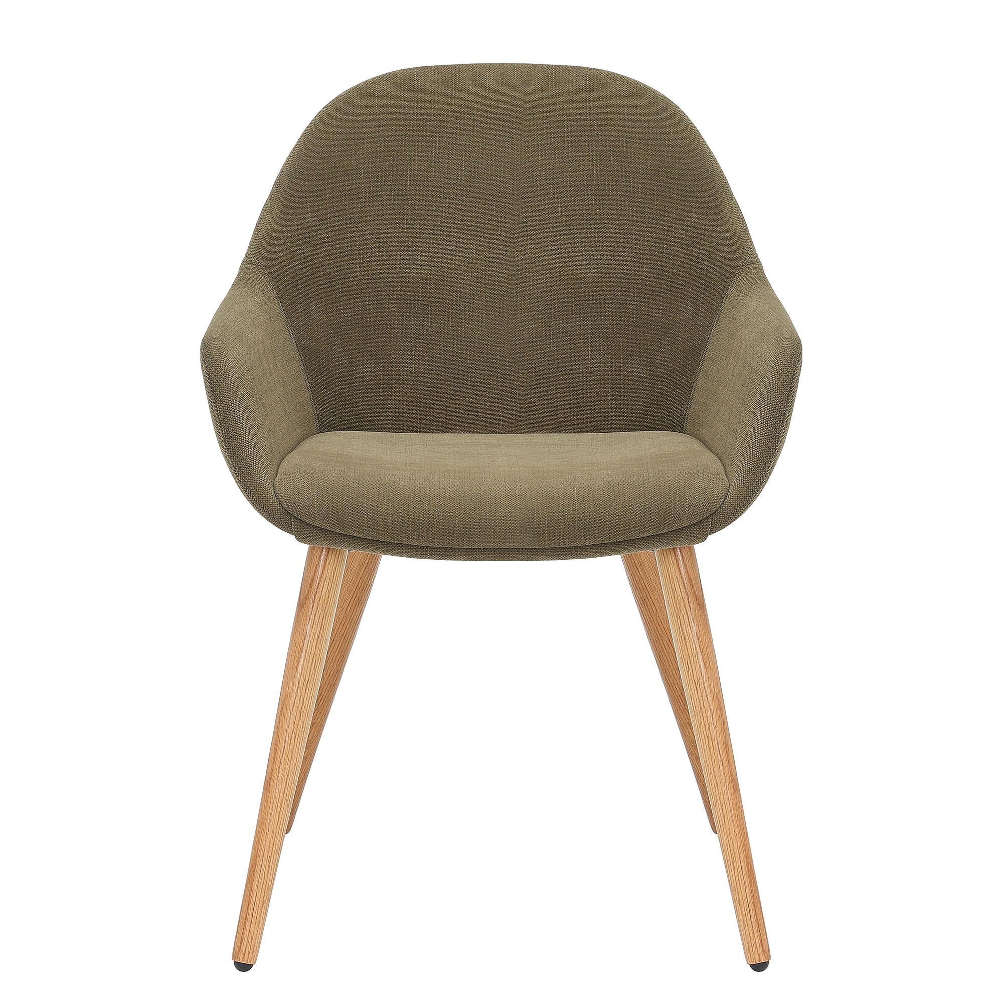 Senteo Armlehnenstuhl 2er-Set Olivgrün 1