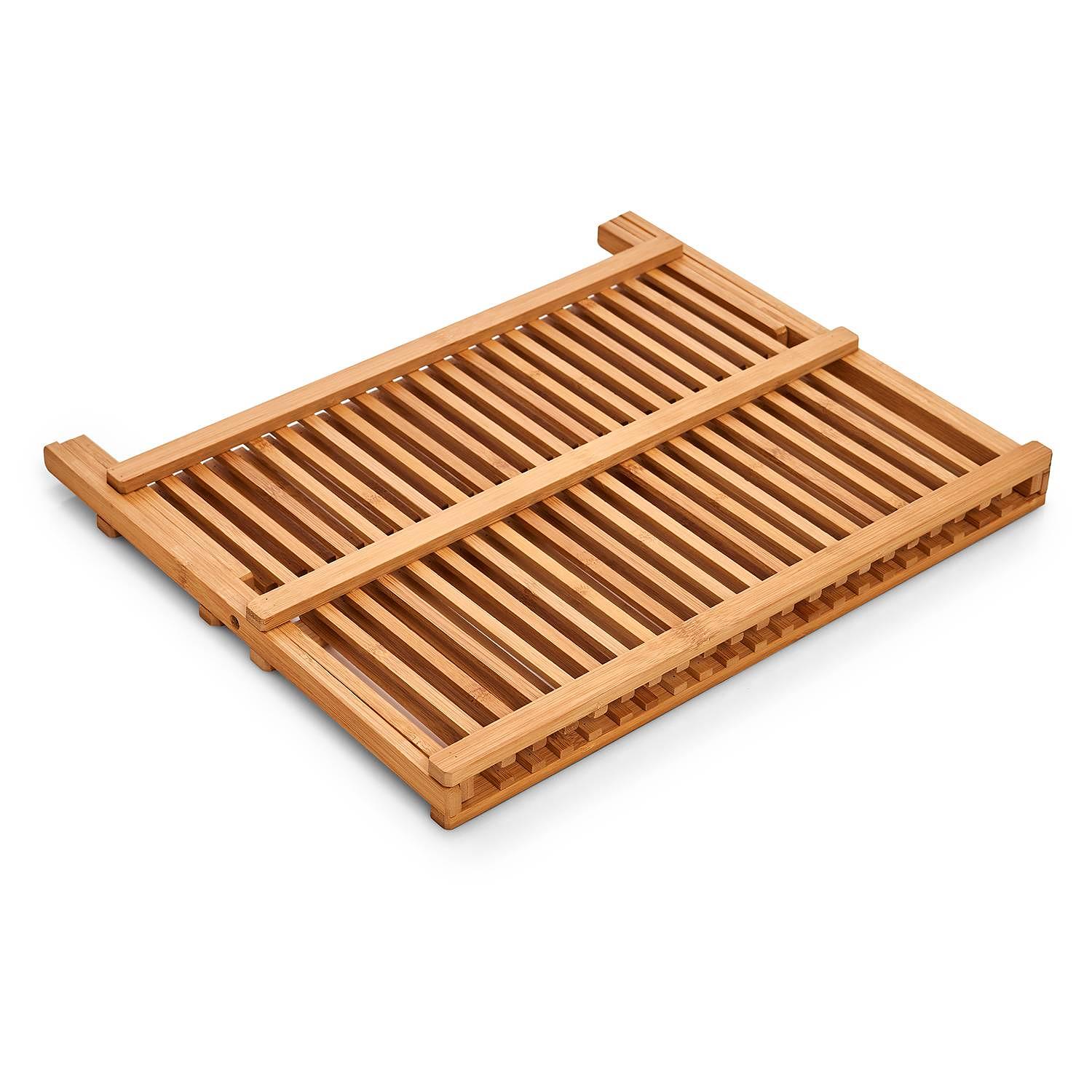 Tellerabtropfständer Karise Bambus natur 42 x 35 x 25 1