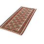 Kilim Senneh Teppich Braun 3
