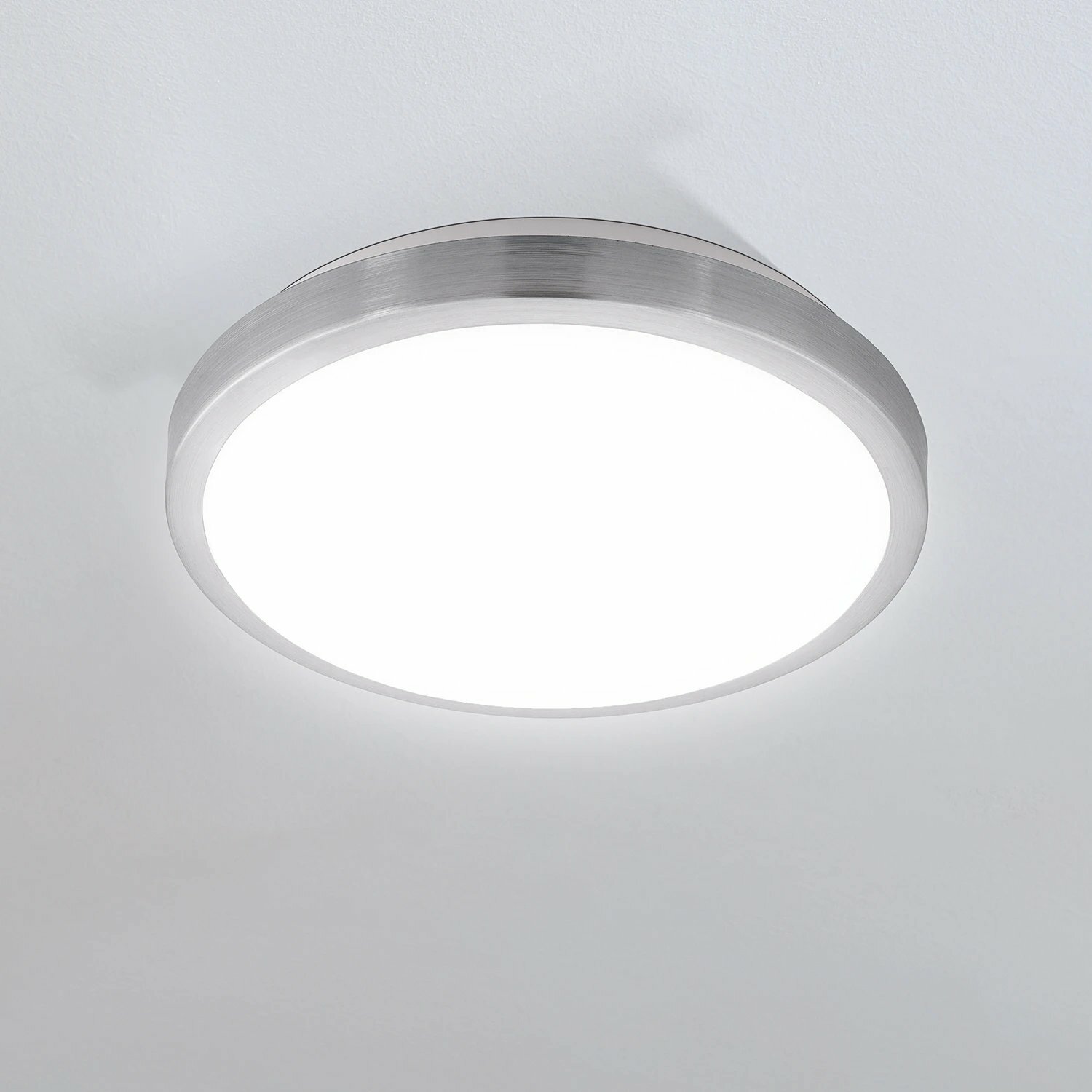 LED-Deckenleuchte 1-flammig Kunststoff Stahl Weiß 1