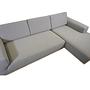 Vilmar Sofa mit Récamiere Rechts Agnes Brown 7