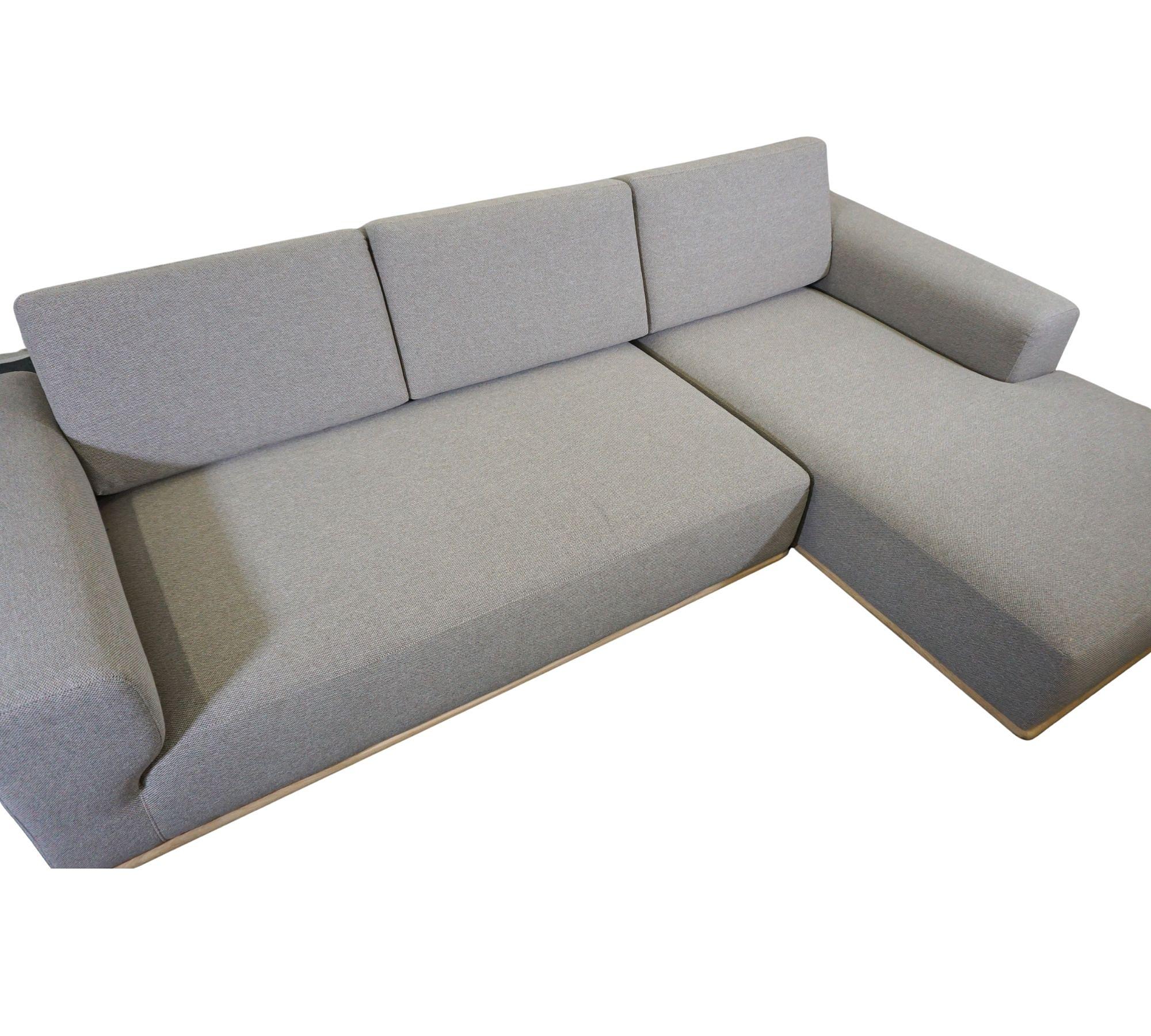 Vilmar Sofa mit Récamiere Rechts Agnes Brown 7