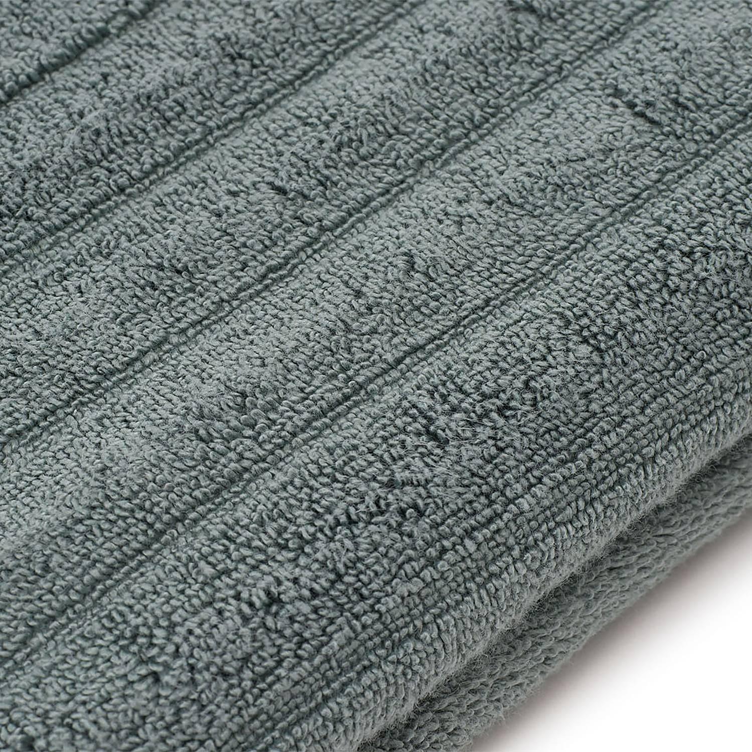 Milan Towel Bamboo Cotton Green 50x100cm  1