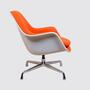 Eames Loose Cushion Drehstuhl Orange 1