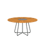 Circle Tisch Aluminium Braun 0