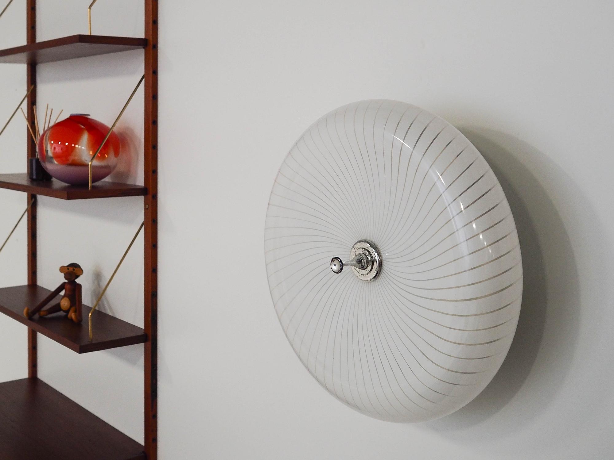 Wall lamp Transparent 1970s 2