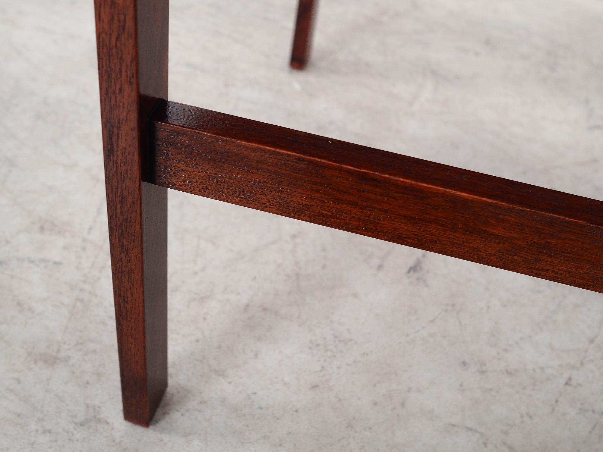 Coffee Table Mahogany Brown 8