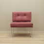 Vintage Sessel Samt Metall Rosa 1960er Jahre 2