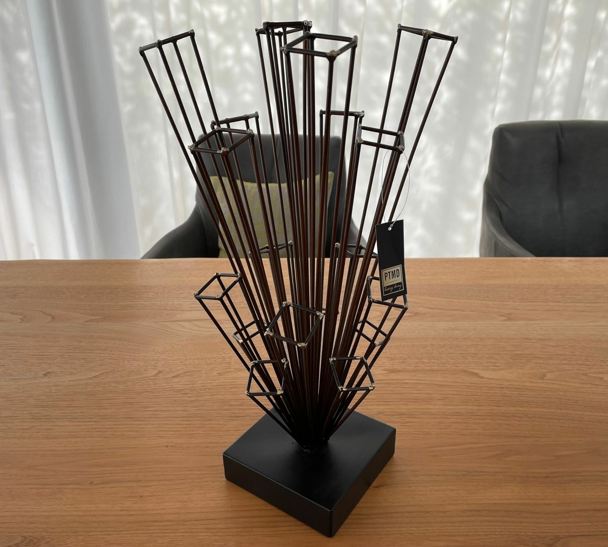 Designobjekt Metall Schwarz 1
