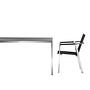 Slimm Tisch Edelstahl HPL-Platte Anthrazit 160 x 100cm 1