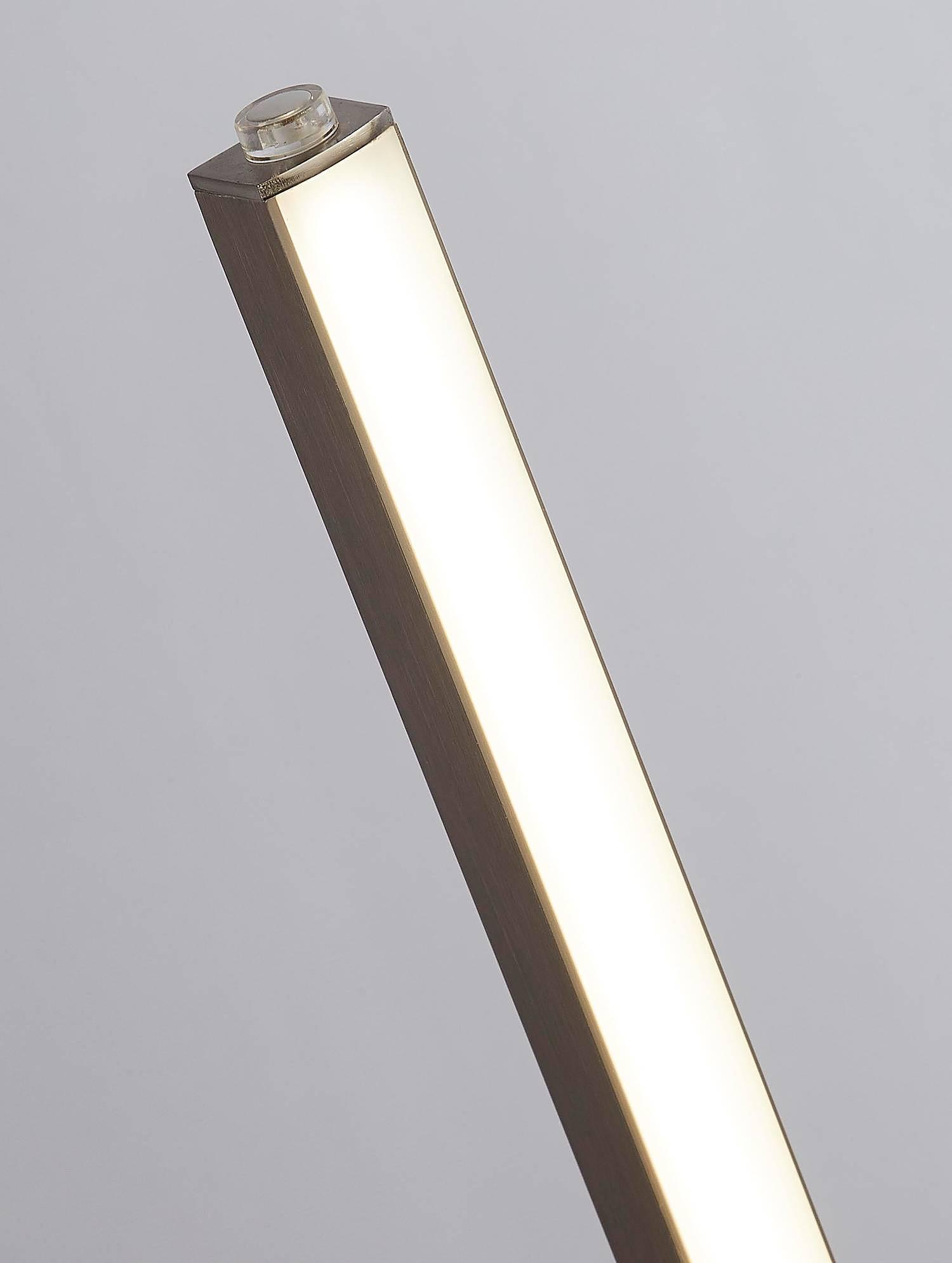 Tribeca Tischleuchte Stahl Silber 2