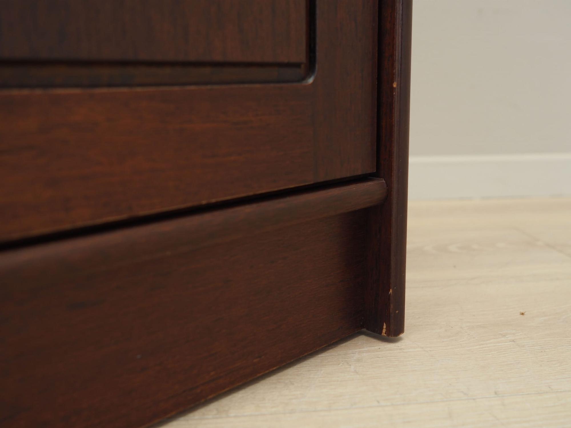 Mahogany Vitrine 1970 Jahre 9