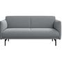 Bern Sofa 2-seater Frisco-fabric Light grey 2