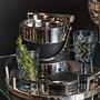 Mixology Set mit vier schwarzen Untersetzern
 5