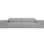 Pyllow Sofa 2-Sitzer Lichtgrau Baumwoll-Leinen Mix 3