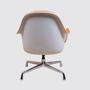 Eames Loose Cushion Drehstuhl Orange 2