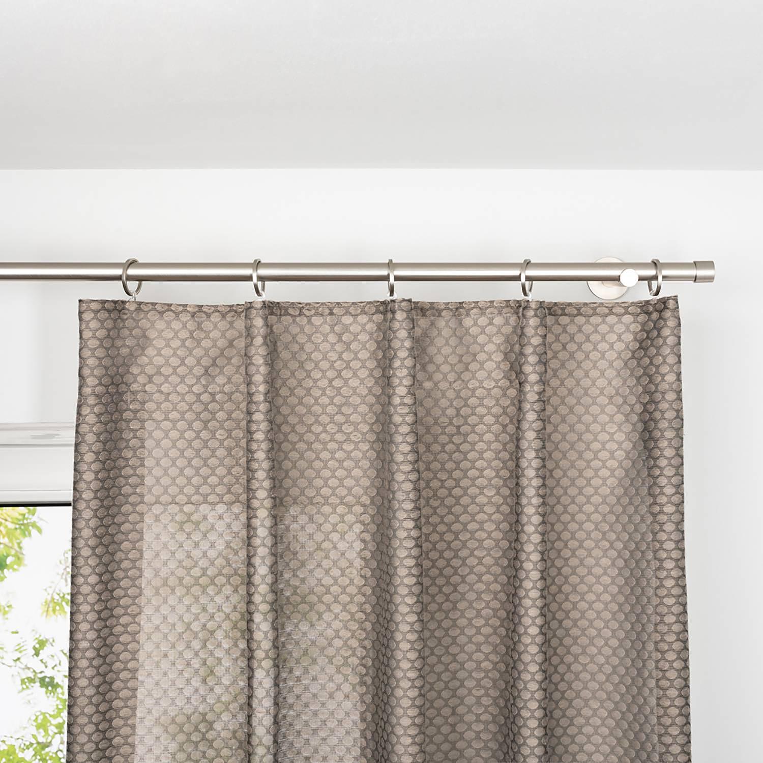 Schlaufenschal Dot Polyester Taupe 135 x 245 cm 4