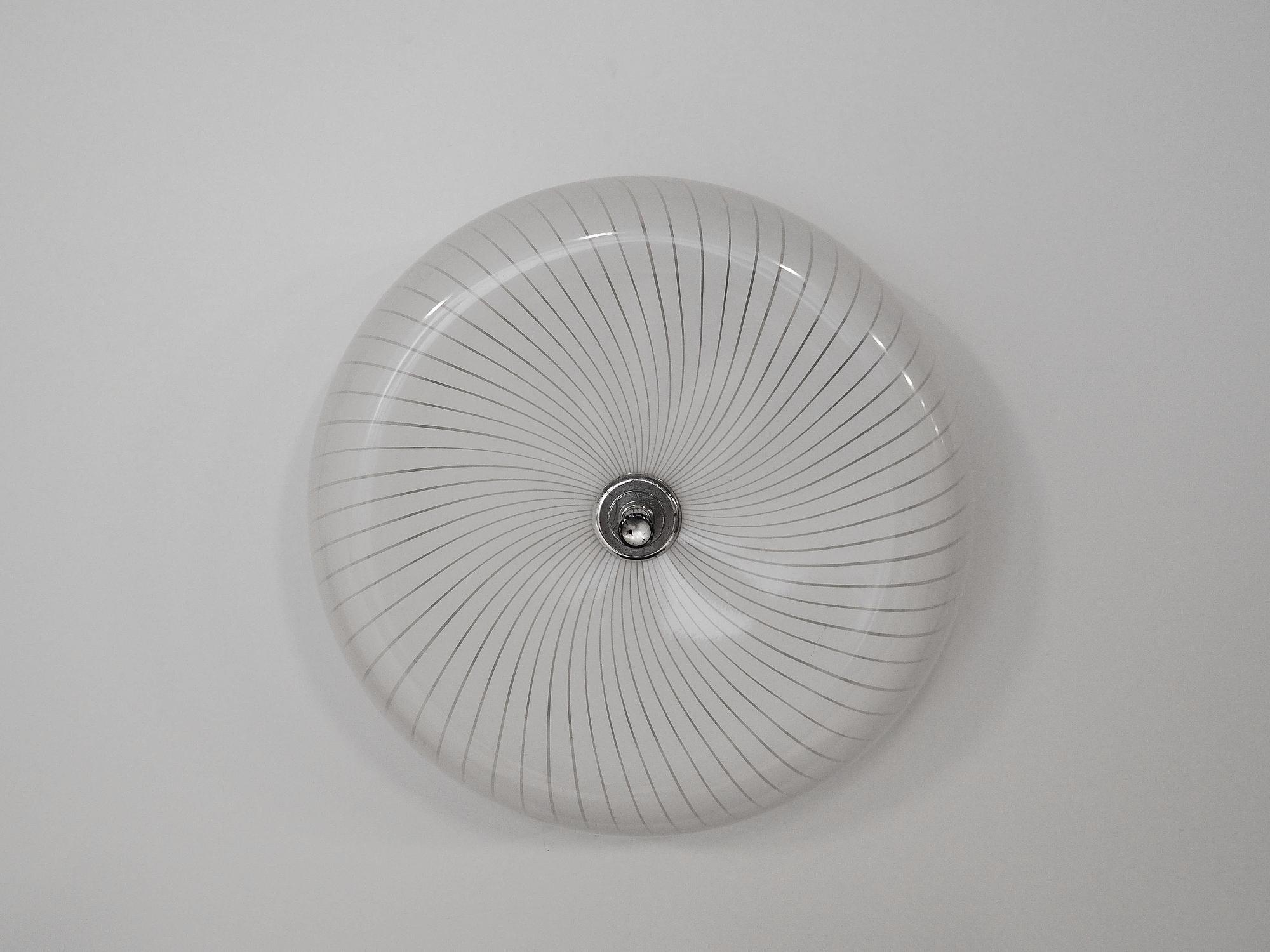 Wandlampe Transparent 1970er Jahre 3