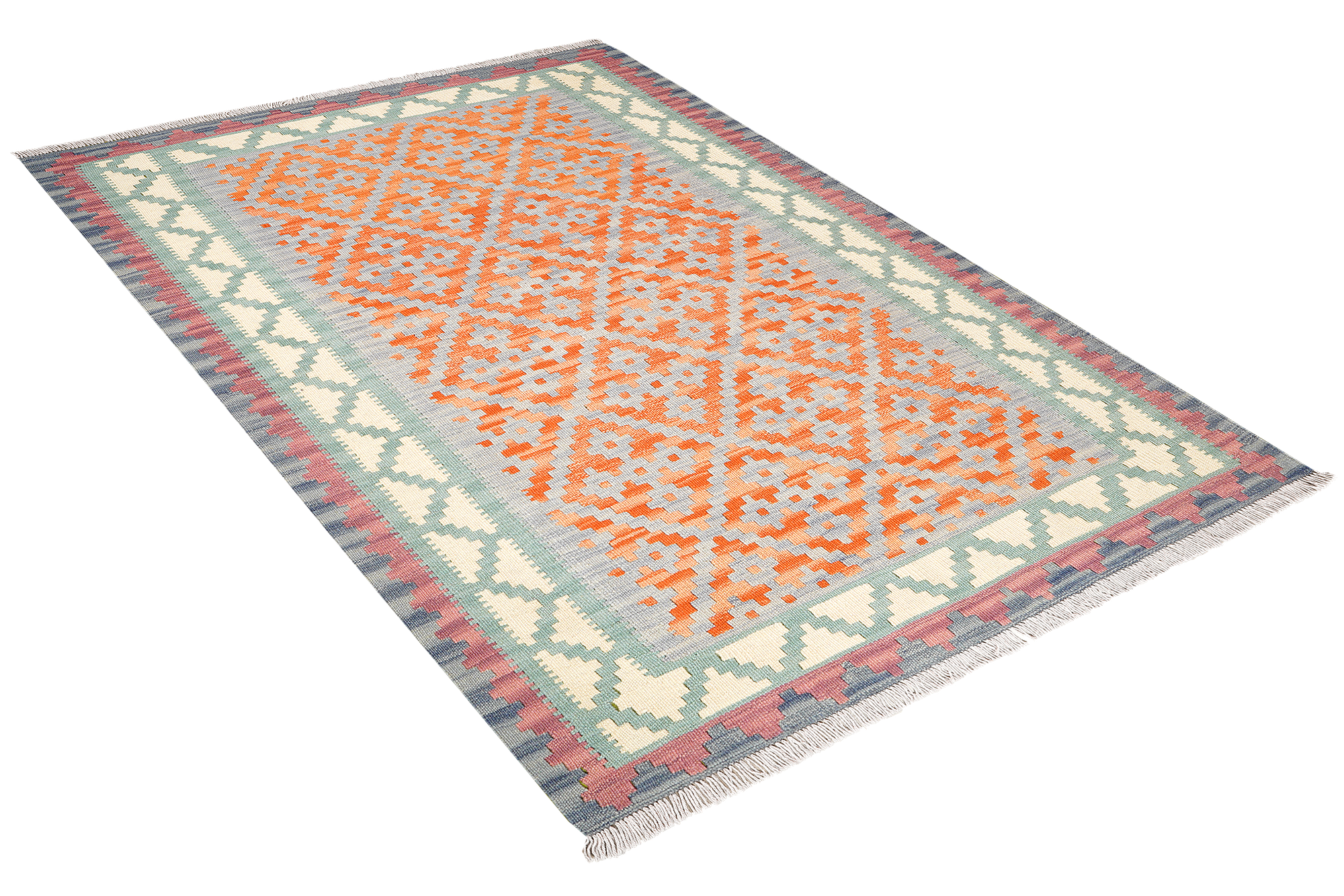 Kelim Gashgai Wool Multicolored 2