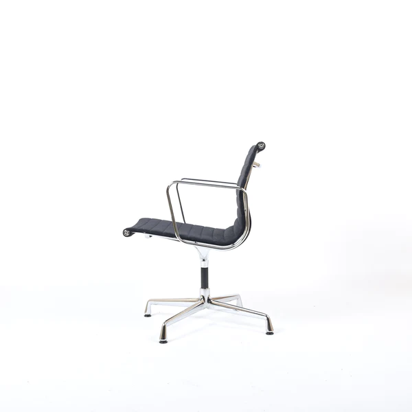 Vitra EA108 Aluminium Chair Hopsack Schwarz 1