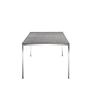 Slimm Tisch Edelstahl HPL-Platte Anthrazit 160 x 100cm 2