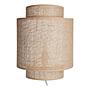 Wandleuchte Rawa Linen Rattan Braun 4