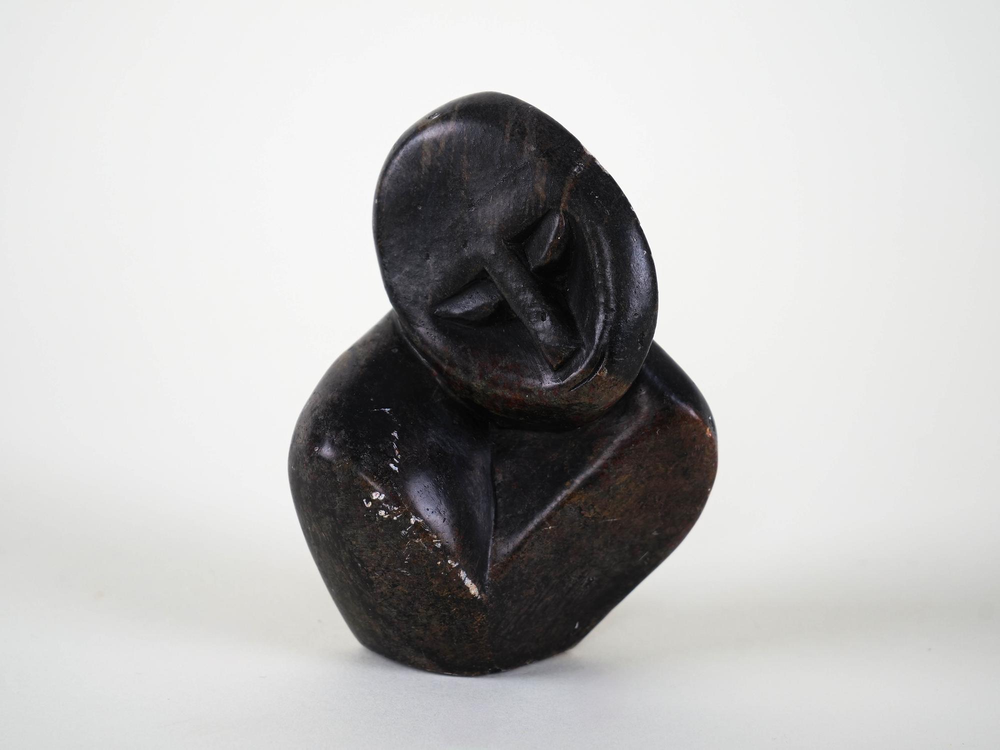 Abstract Stone Sculpture 1980s 3
