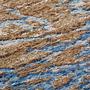 Kurzflorteppich Blaze II Blau Beige 4
