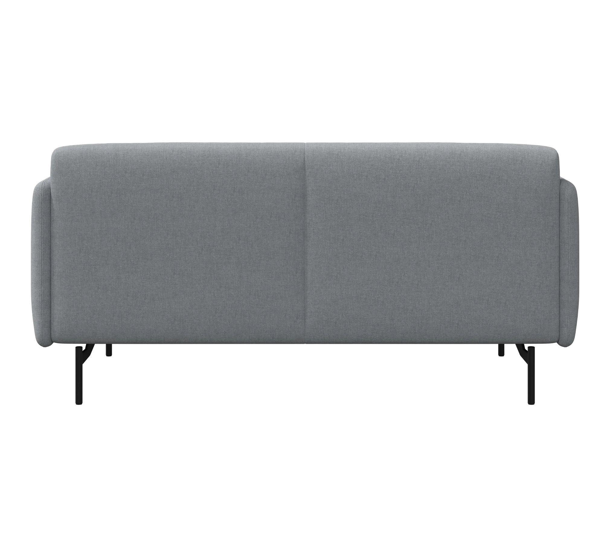 Berne Sofa 2-Sitzer Frisco-Stoff Hellgrau 3