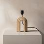 Table lamp Doris Beige 20x20x44cm 2