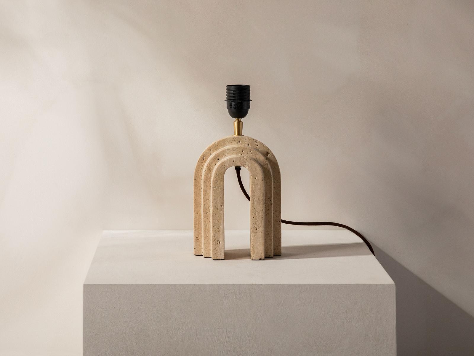 Table lamp Doris Beige 20x20x44cm 2