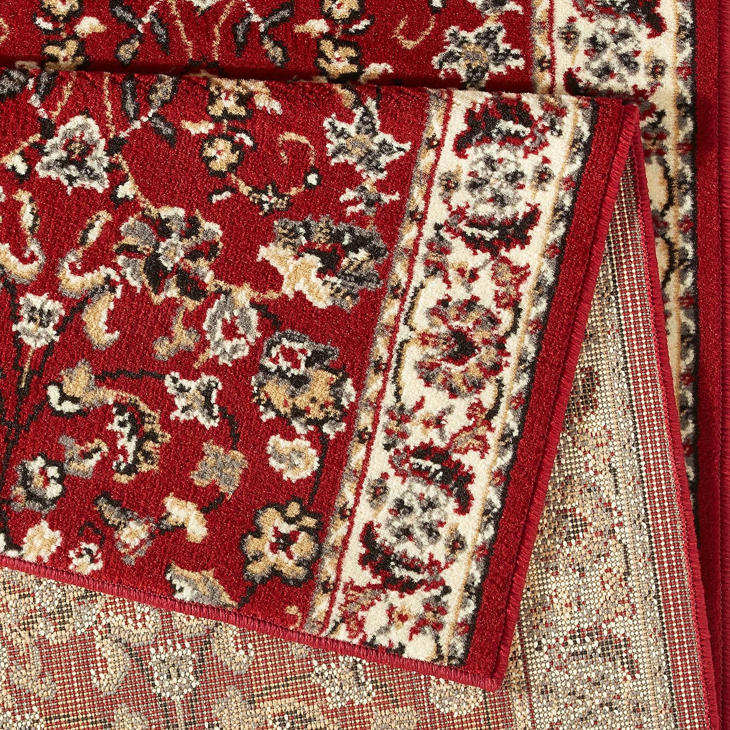 Läufer Jute Rot 80 x 250 cm 4