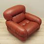 Armchair Leather Burgundy 1970s 9