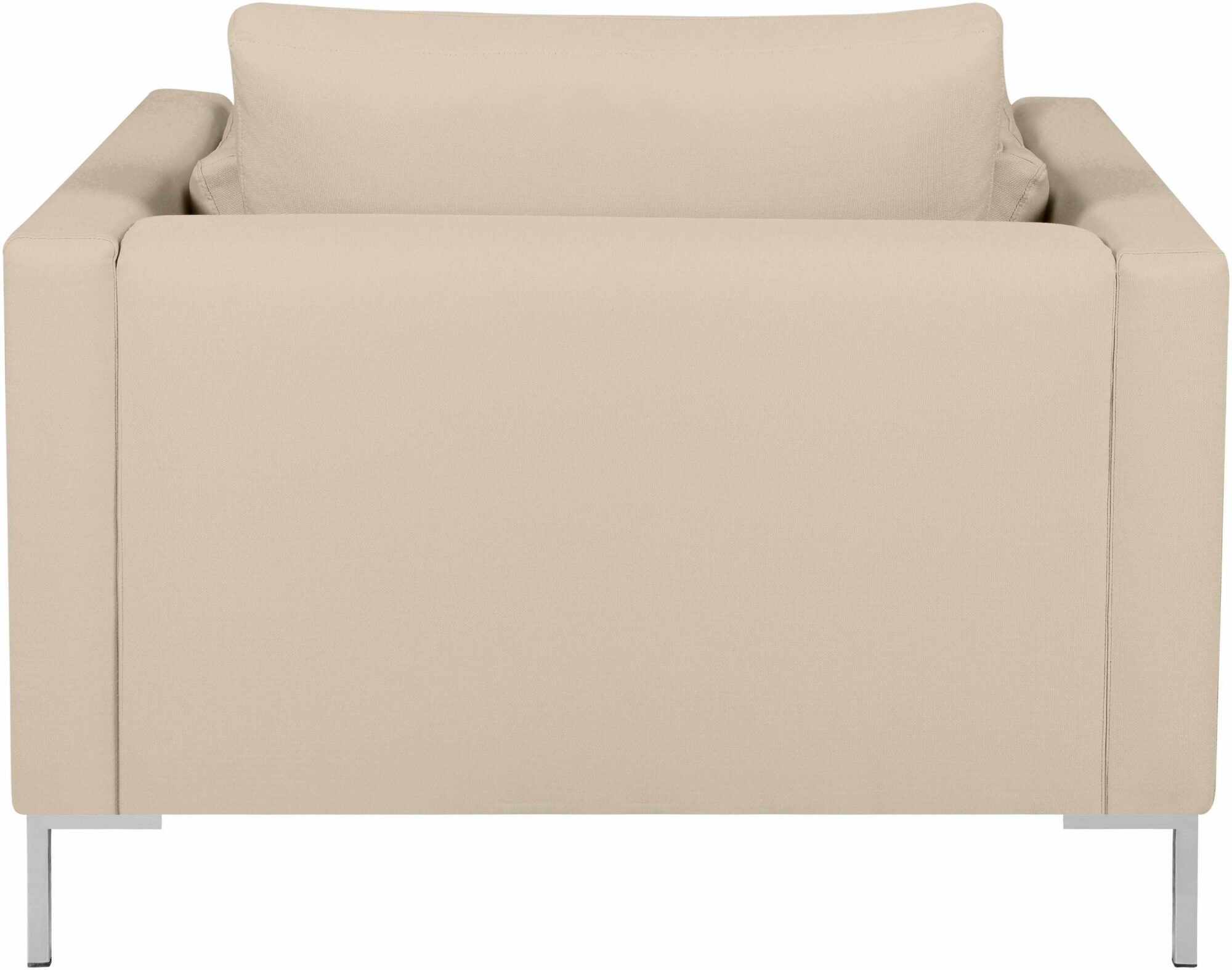 Marinus Sessel Textil Metall Beige 3