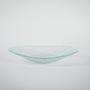 Glass serving platter 1970s 2